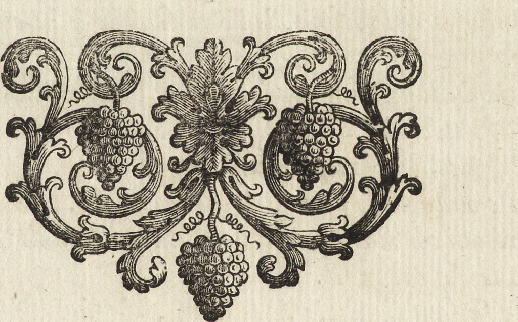 An illustration from De la distribution des maisons de plaisance, et de la decoration des edifices en general, 1737, leaf 348