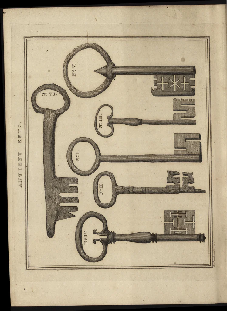 An illustration from The antiquaries museum : illustrating the antient architecture, painting, and sculpture of Great Britain, from the time of the Saxons to the introduction of the Grecian and Roman architecture by Inigo Jones in the reign of King James I., 1800, leaf 301