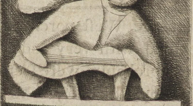 An illustration from The antiquaries museum : illustrating the antient architecture, painting, and sculpture of Great Britain, from the time of the Saxons to the introduction of the Grecian and Roman architecture by Inigo Jones in the reign of King James I., 1800, leaf 63