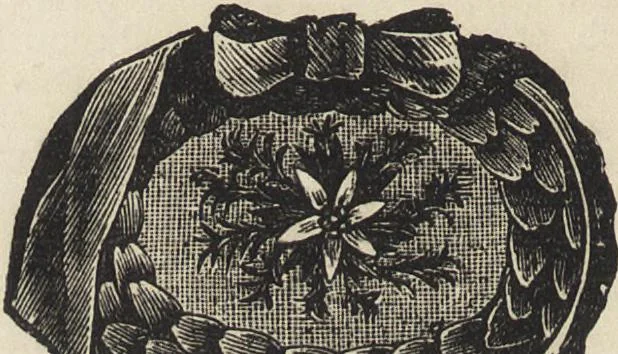 An illustration from Beeton's housewife's treasury of domestic information : comprising complete and practical instructions on the house and its furniture, artistic decoration economy, toilet, children, etiquette, domestic and fancy needlework, dressmaking and millinery, and all other household matters : with every requisite direction to secure the comfort, elegance, and prosperity of the home : a companion volume to "Mrs. Beeton's book of household management" : profusely illustrated, 1879, leaf 1047