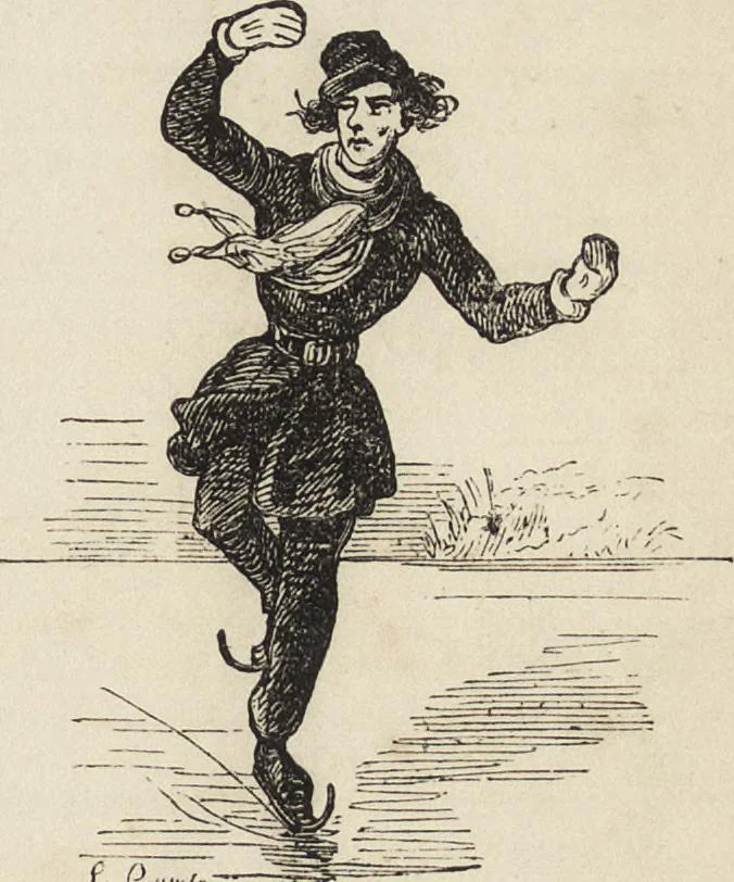 An illustration from Beeton's housewife's treasury of domestic information : comprising complete and practical instructions on the house and its furniture, artistic decoration economy, toilet, children, etiquette, domestic and fancy needlework, dressmaking and millinery, and all other household matters : with every requisite direction to secure the comfort, elegance, and prosperity of the home : a companion volume to "Mrs. Beeton's book of household management" : profusely illustrated, 1879, leaf 1108