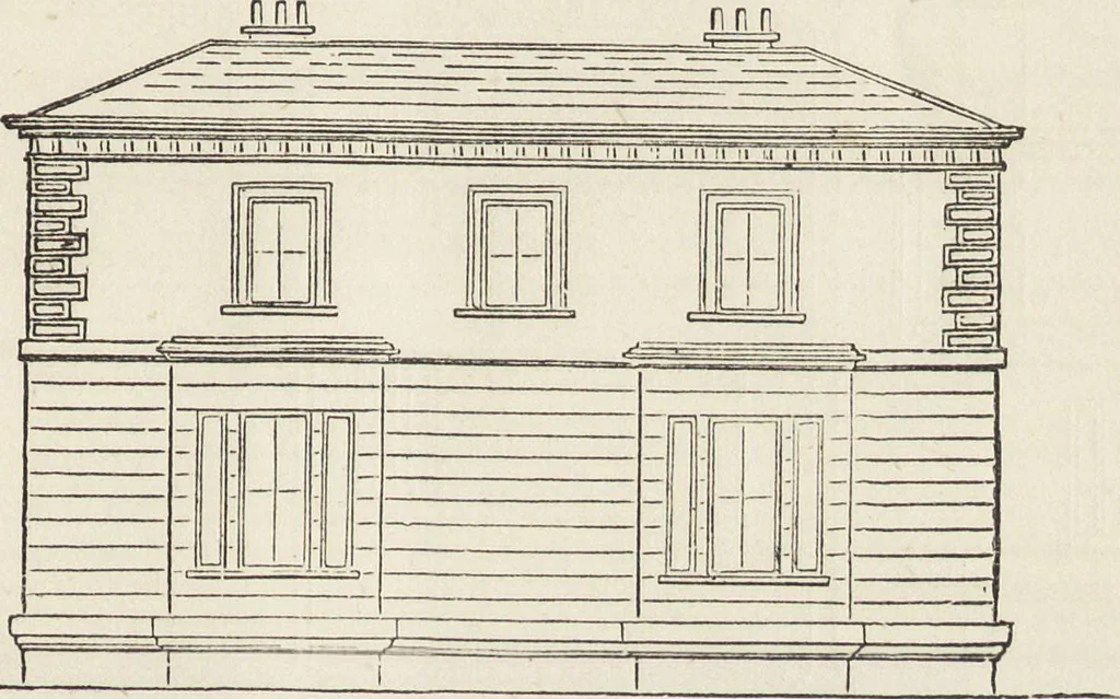 An illustration from Beeton's housewife's treasury of domestic information : comprising complete and practical instructions on the house and its furniture, artistic decoration economy, toilet, children, etiquette, domestic and fancy needlework, dressmaking and millinery, and all other household matters : with every requisite direction to secure the comfort, elegance, and prosperity of the home : a companion volume to "Mrs. Beeton's book of household management" : profusely illustrated, 1879, leaf 114