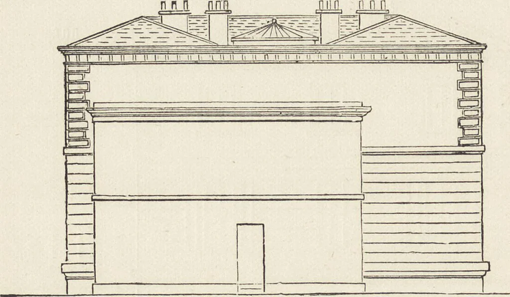 An illustration from Beeton's housewife's treasury of domestic information : comprising complete and practical instructions on the house and its furniture, artistic decoration economy, toilet, children, etiquette, domestic and fancy needlework, dressmaking and millinery, and all other household matters : with every requisite direction to secure the comfort, elegance, and prosperity of the home : a companion volume to "Mrs. Beeton's book of household management" : profusely illustrated, 1879, leaf 115