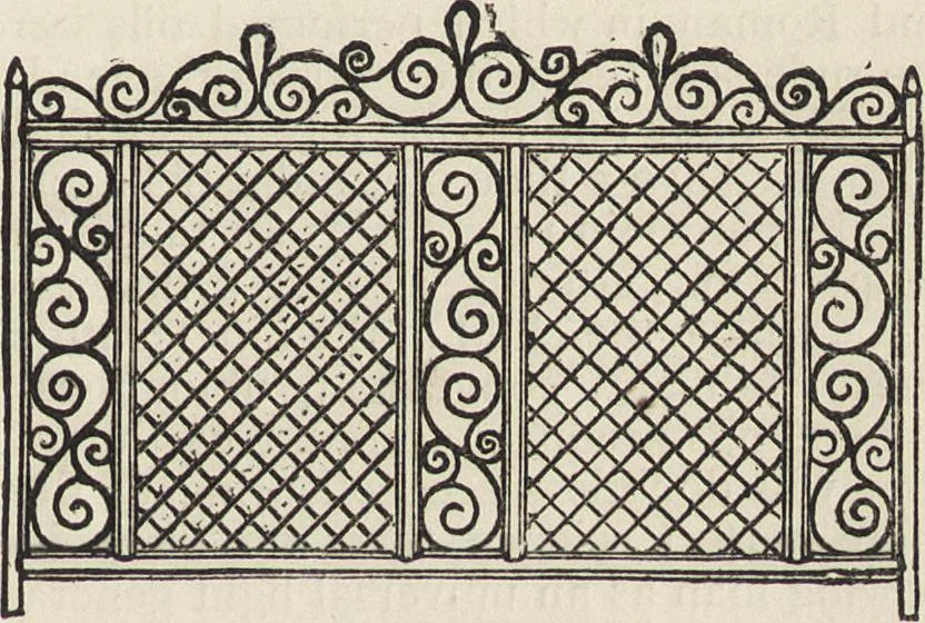 An illustration from Beeton's housewife's treasury of domestic information : comprising complete and practical instructions on the house and its furniture, artistic decoration economy, toilet, children, etiquette, domestic and fancy needlework, dressmaking and millinery, and all other household matters : with every requisite direction to secure the comfort, elegance, and prosperity of the home : a companion volume to "Mrs. Beeton's book of household management" : profusely illustrated, 1879, leaf 270