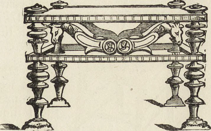 An illustration from Beeton's housewife's treasury of domestic information : comprising complete and practical instructions on the house and its furniture, artistic decoration economy, toilet, children, etiquette, domestic and fancy needlework, dressmaking and millinery, and all other household matters : with every requisite direction to secure the comfort, elegance, and prosperity of the home : a companion volume to "Mrs. Beeton's book of household management" : profusely illustrated, 1879, leaf 278