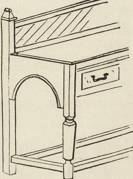 An illustration from Beeton's housewife's treasury of domestic information : comprising complete and practical instructions on the house and its furniture, artistic decoration economy, toilet, children, etiquette, domestic and fancy needlework, dressmaking and millinery, and all other household matters : with every requisite direction to secure the comfort, elegance, and prosperity of the home : a companion volume to "Mrs. Beeton's book of household management" : profusely illustrated, 1879, leaf 284