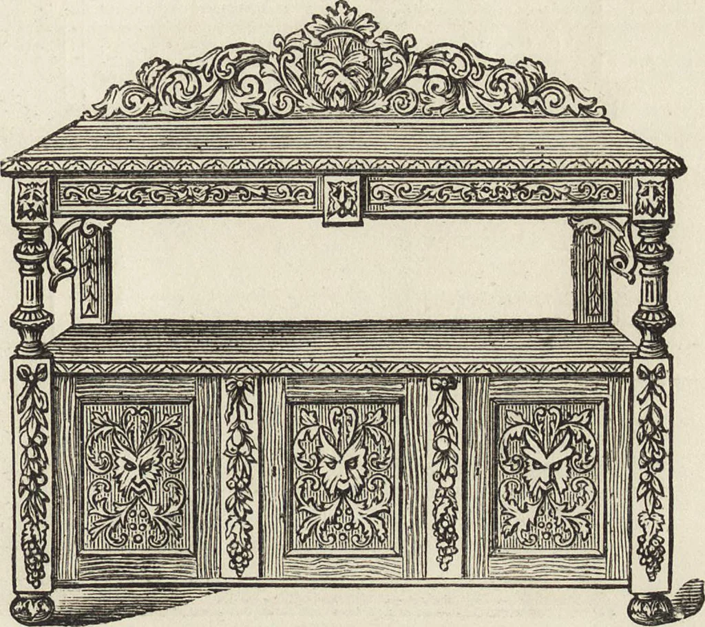 An illustration from Beeton's housewife's treasury of domestic information : comprising complete and practical instructions on the house and its furniture, artistic decoration economy, toilet, children, etiquette, domestic and fancy needlework, dressmaking and millinery, and all other household matters : with every requisite direction to secure the comfort, elegance, and prosperity of the home : a companion volume to "Mrs. Beeton's book of household management" : profusely illustrated, 1879, leaf 290
