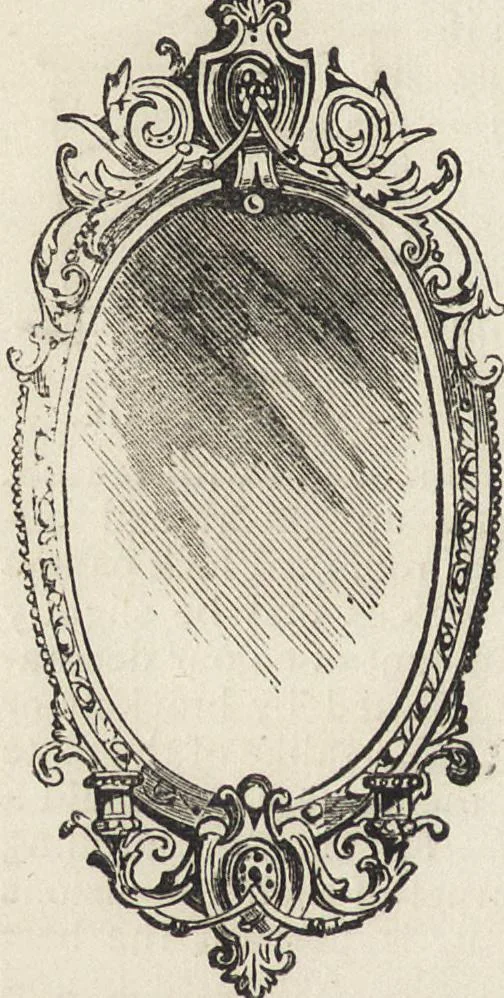 An illustration from Beeton's housewife's treasury of domestic information : comprising complete and practical instructions on the house and its furniture, artistic decoration economy, toilet, children, etiquette, domestic and fancy needlework, dressmaking and millinery, and all other household matters : with every requisite direction to secure the comfort, elegance, and prosperity of the home : a companion volume to "Mrs. Beeton's book of household management" : profusely illustrated, 1879, leaf 295