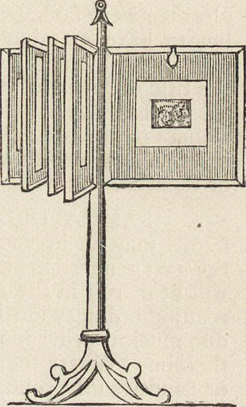 An illustration from Beeton's housewife's treasury of domestic information : comprising complete and practical instructions on the house and its furniture, artistic decoration economy, toilet, children, etiquette, domestic and fancy needlework, dressmaking and millinery, and all other household matters : with every requisite direction to secure the comfort, elegance, and prosperity of the home : a companion volume to "Mrs. Beeton's book of household management" : profusely illustrated, 1879, leaf 316