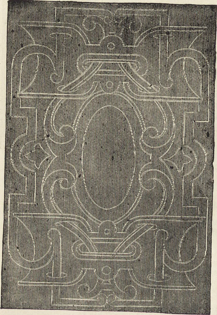 An illustration from Beeton's housewife's treasury of domestic information : comprising complete and practical instructions on the house and its furniture, artistic decoration economy, toilet, children, etiquette, domestic and fancy needlework, dressmaking and millinery, and all other household matters : with every requisite direction to secure the comfort, elegance, and prosperity of the home : a companion volume to "Mrs. Beeton's book of household management" : profusely illustrated, 1879, leaf 327