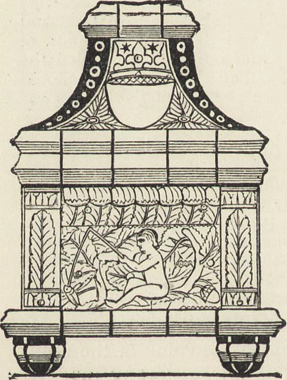 An illustration from Beeton's housewife's treasury of domestic information : comprising complete and practical instructions on the house and its furniture, artistic decoration economy, toilet, children, etiquette, domestic and fancy needlework, dressmaking and millinery, and all other household matters : with every requisite direction to secure the comfort, elegance, and prosperity of the home : a companion volume to "Mrs. Beeton's book of household management" : profusely illustrated, 1879, leaf 339