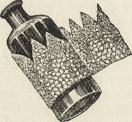 An illustration from Beeton's housewife's treasury of domestic information : comprising complete and practical instructions on the house and its furniture, artistic decoration economy, toilet, children, etiquette, domestic and fancy needlework, dressmaking and millinery, and all other household matters : with every requisite direction to secure the comfort, elegance, and prosperity of the home : a companion volume to "Mrs. Beeton's book of household management" : profusely illustrated, 1879, leaf 375