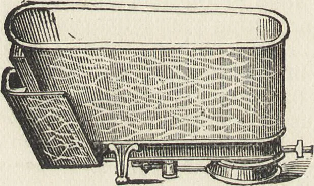 An illustration from Beeton's housewife's treasury of domestic information : comprising complete and practical instructions on the house and its furniture, artistic decoration economy, toilet, children, etiquette, domestic and fancy needlework, dressmaking and millinery, and all other household matters : with every requisite direction to secure the comfort, elegance, and prosperity of the home : a companion volume to "Mrs. Beeton's book of household management" : profusely illustrated, 1879, leaf 387
