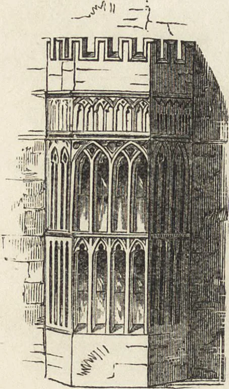 An illustration from Beeton's housewife's treasury of domestic information : comprising complete and practical instructions on the house and its furniture, artistic decoration economy, toilet, children, etiquette, domestic and fancy needlework, dressmaking and millinery, and all other household matters : with every requisite direction to secure the comfort, elegance, and prosperity of the home : a companion volume to "Mrs. Beeton's book of household management" : profusely illustrated, 1879, leaf 53