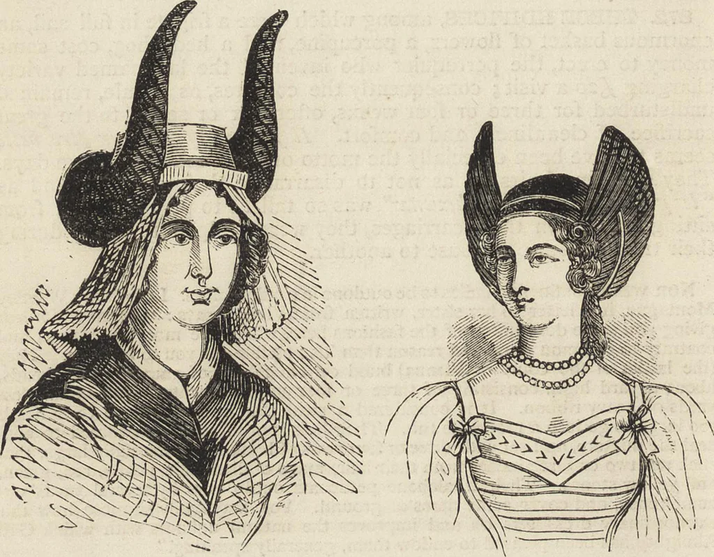 An illustration from Beeton's housewife's treasury of domestic information : comprising complete and practical instructions on the house and its furniture, artistic decoration economy, toilet, children, etiquette, domestic and fancy needlework, dressmaking and millinery, and all other household matters : with every requisite direction to secure the comfort, elegance, and prosperity of the home : a companion volume to "Mrs. Beeton's book of household management" : profusely illustrated, 1879, leaf 579