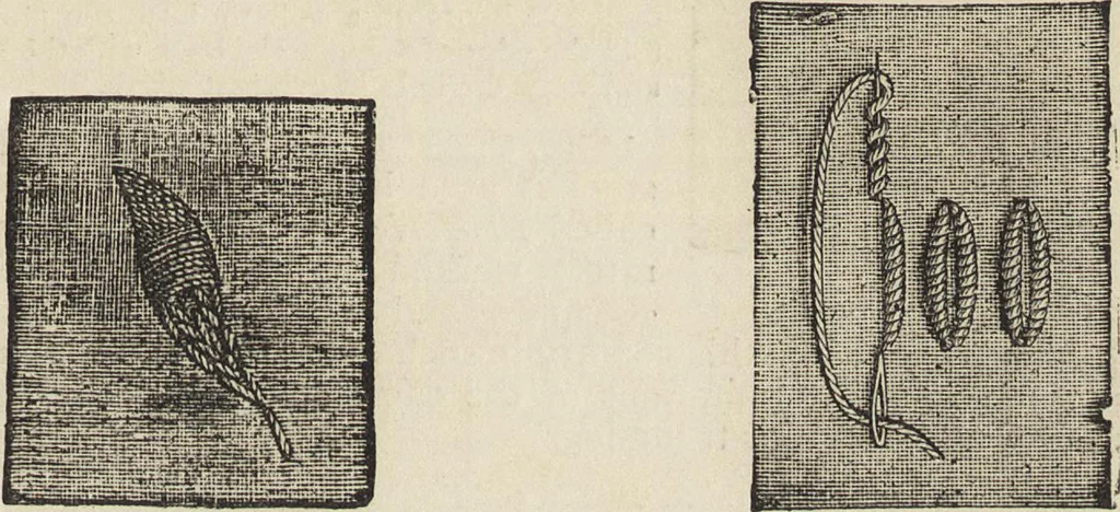 An illustration from Beeton's housewife's treasury of domestic information : comprising complete and practical instructions on the house and its furniture, artistic decoration economy, toilet, children, etiquette, domestic and fancy needlework, dressmaking and millinery, and all other household matters : with every requisite direction to secure the comfort, elegance, and prosperity of the home : a companion volume to "Mrs. Beeton's book of household management" : profusely illustrated, 1879, leaf 878