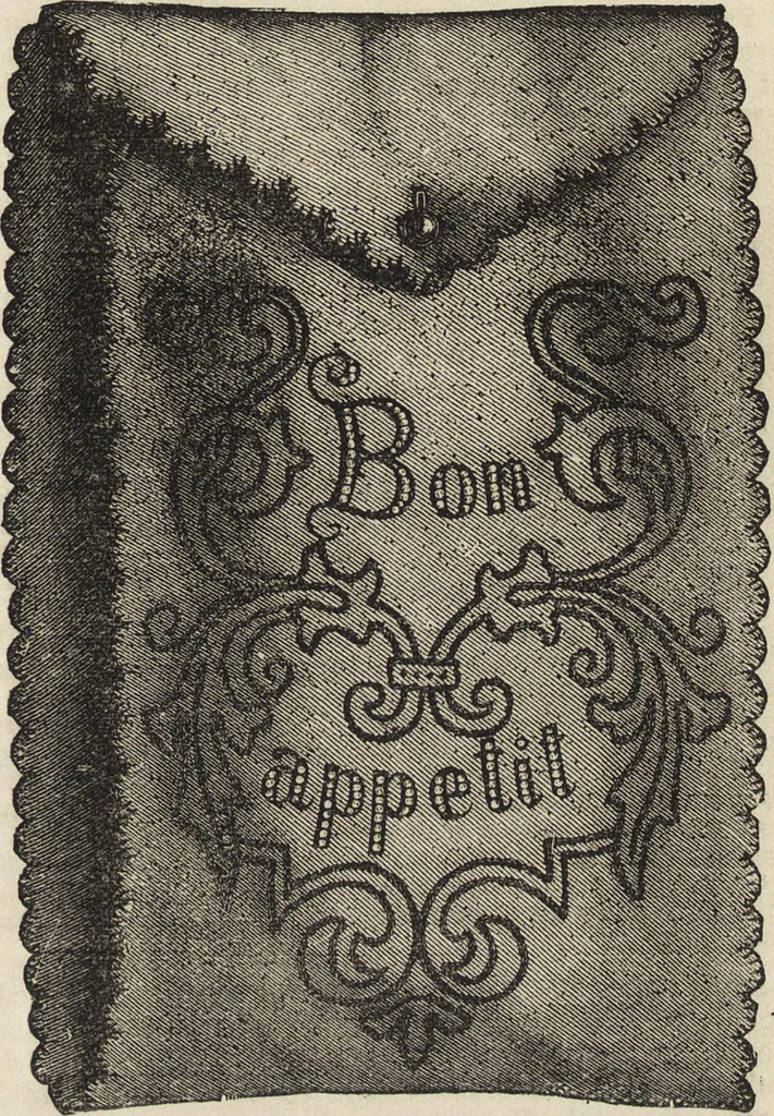 An illustration from Beeton's housewife's treasury of domestic information : comprising complete and practical instructions on the house and its furniture, artistic decoration economy, toilet, children, etiquette, domestic and fancy needlework, dressmaking and millinery, and all other household matters : with every requisite direction to secure the comfort, elegance, and prosperity of the home : a companion volume to "Mrs. Beeton's book of household management" : profusely illustrated, 1879, leaf 880