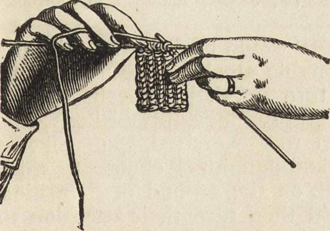 An illustration from Beeton's housewife's treasury of domestic information : comprising complete and practical instructions on the house and its furniture, artistic decoration economy, toilet, children, etiquette, domestic and fancy needlework, dressmaking and millinery, and all other household matters : with every requisite direction to secure the comfort, elegance, and prosperity of the home : a companion volume to "Mrs. Beeton's book of household management" : profusely illustrated, 1879, leaf 916