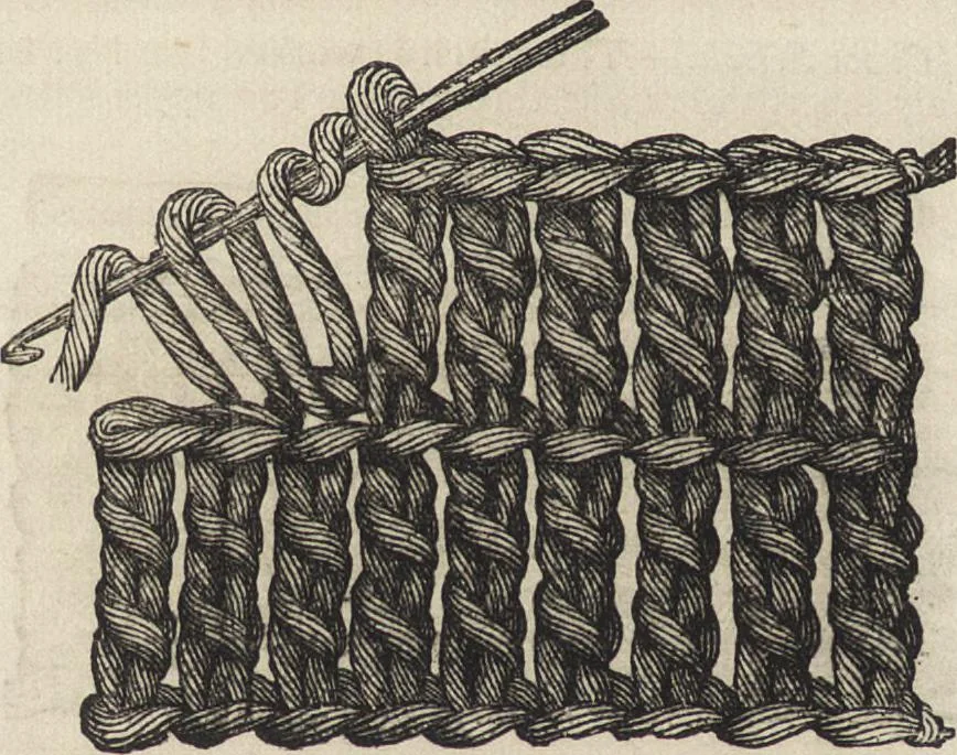 An illustration from Beeton's housewife's treasury of domestic information : comprising complete and practical instructions on the house and its furniture, artistic decoration economy, toilet, children, etiquette, domestic and fancy needlework, dressmaking and millinery, and all other household matters : with every requisite direction to secure the comfort, elegance, and prosperity of the home : a companion volume to "Mrs. Beeton's book of household management" : profusely illustrated, 1879, leaf 925
