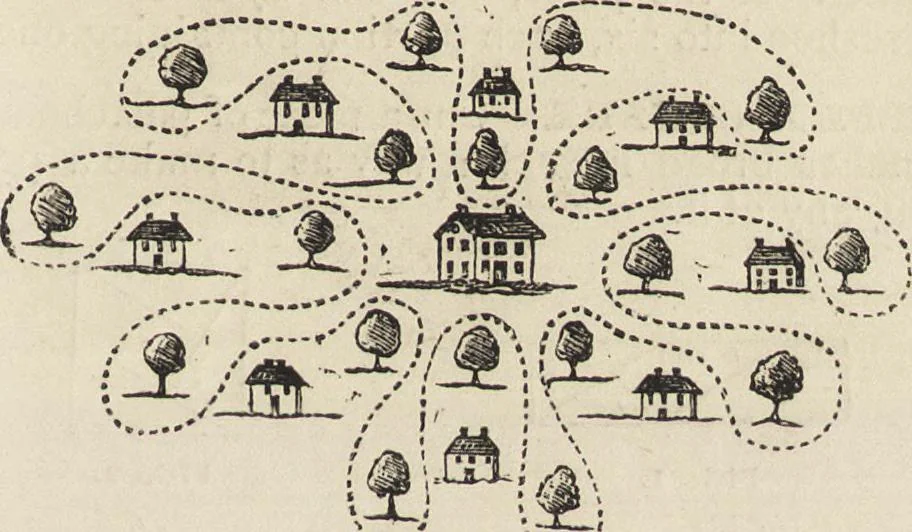 An illustration from Beeton's housewife's treasury of domestic information : comprising complete and practical instructions on the house and its furniture, artistic decoration economy, toilet, children, etiquette, domestic and fancy needlework, dressmaking and millinery, and all other household matters : with every requisite direction to secure the comfort, elegance, and prosperity of the home : a companion volume to "Mrs. Beeton's book of household management" : profusely illustrated, 1879, leaf 984