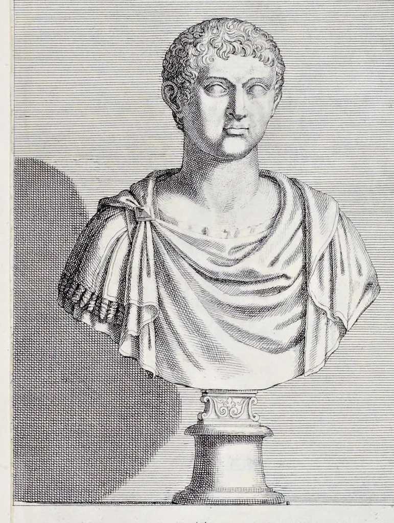 An illustration from Villa Pamphilia : eiusque palatium, cum suis prospectibus, statuae, fontes, vivaria, theatra, areolae, plantarum, viarumque ordines, cum eiusdem villae absoluta delineatione, 1650, leaf 120