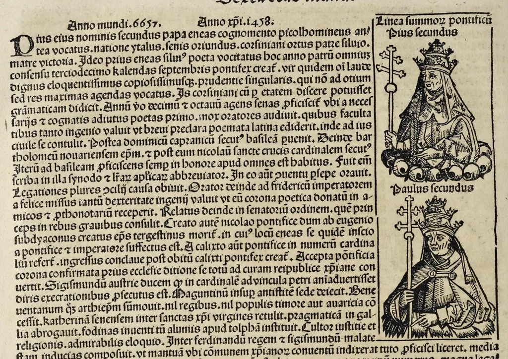 An illustration from Registrum huius operis libri cronicarum cu[m] figuris et ymagi[ni]bus ab inicio mu[n]di, leaf 541