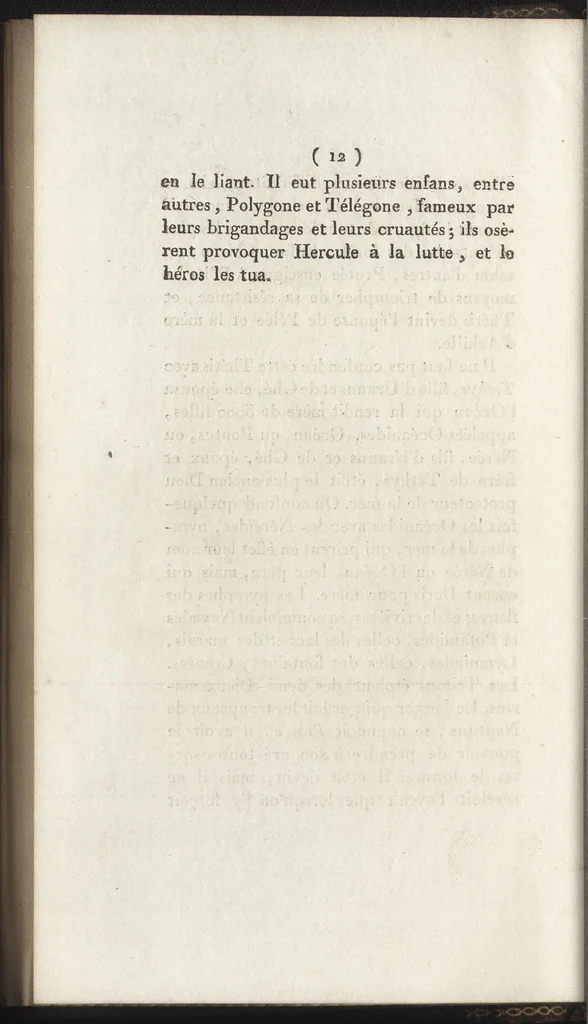 An illustration from Arabesques mythologiques, ou, Les attributs de toutes les divinités de la fable : en 54 planches gravées d'après les dessins coloriés de Madame de Genlis ... : ouvrage fait pour servir à l'éducation de la jeunesse, 1810, leaf 61