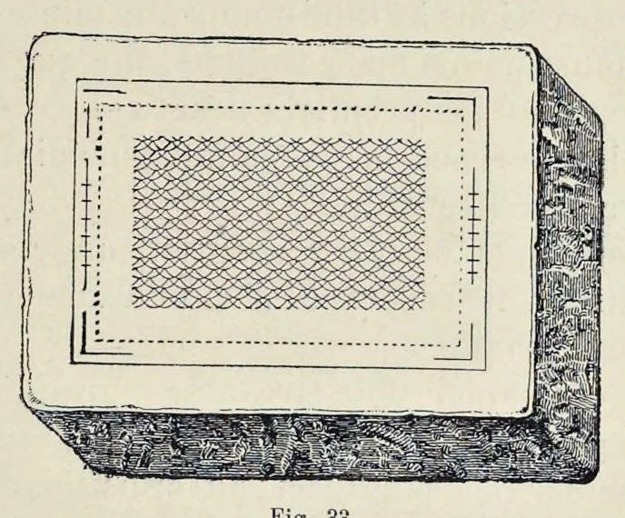 An illustration from La chromolithographie et la photochromolithographie, 1897, leaf 106