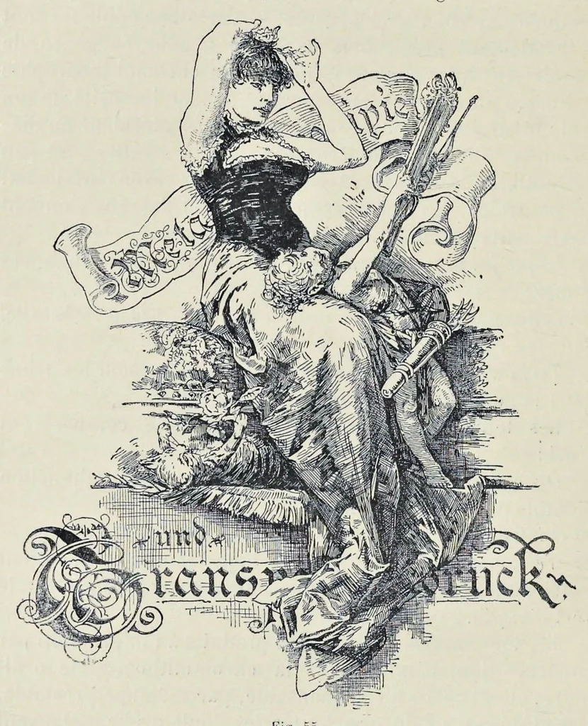 An illustration from La chromolithographie et la photochromolithographie, 1897, leaf 163