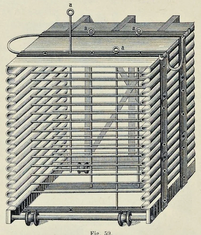 An illustration from La chromolithographie et la photochromolithographie, 1897, leaf 169