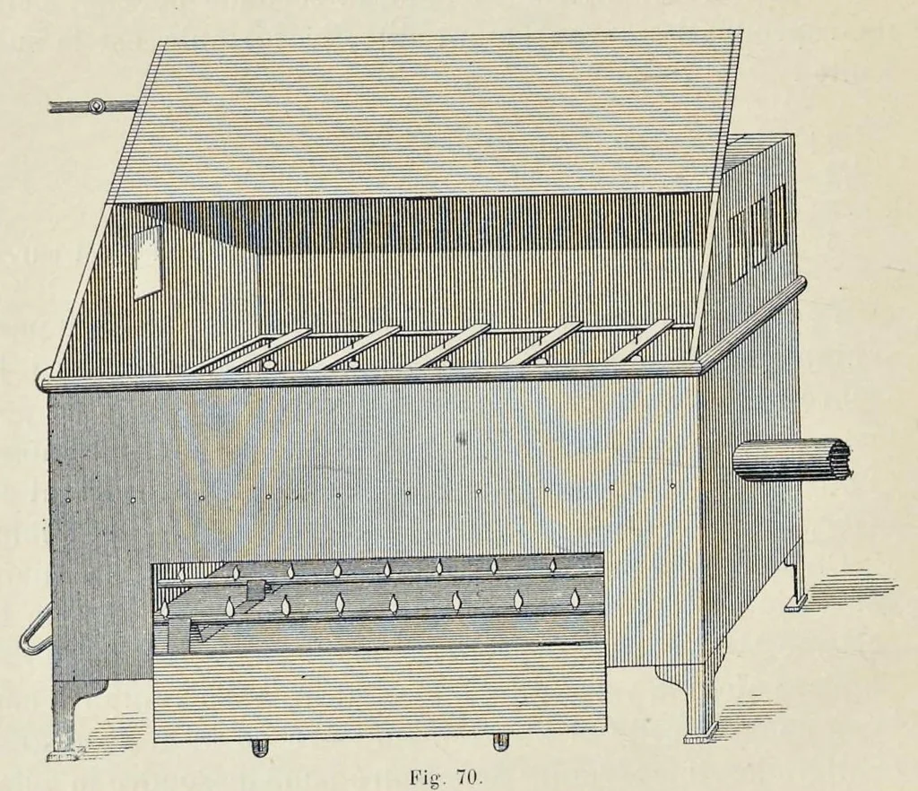 An illustration from La chromolithographie et la photochromolithographie, 1897, leaf 205