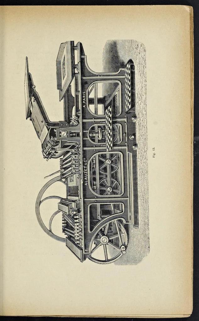 An illustration from La chromolithographie et la photochromolithographie, 1897, leaf 54