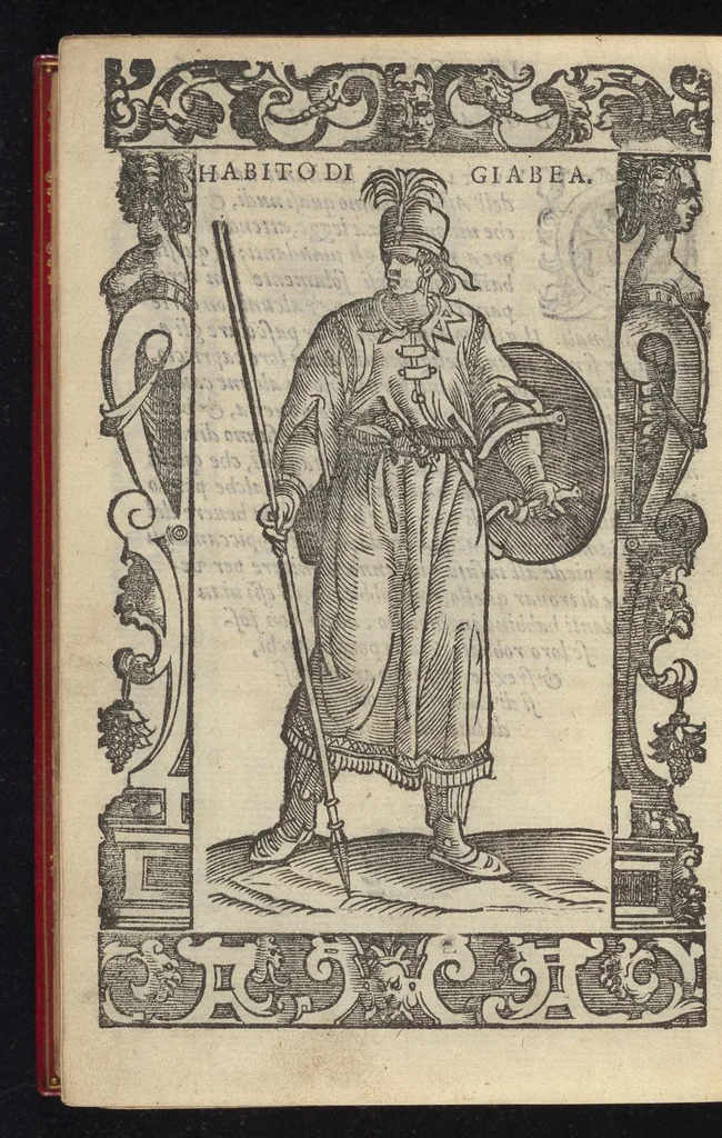 An illustration from De gli habiti antichi et moderni di diuerse parti del mondo libri dve, 1590, leaf 1045