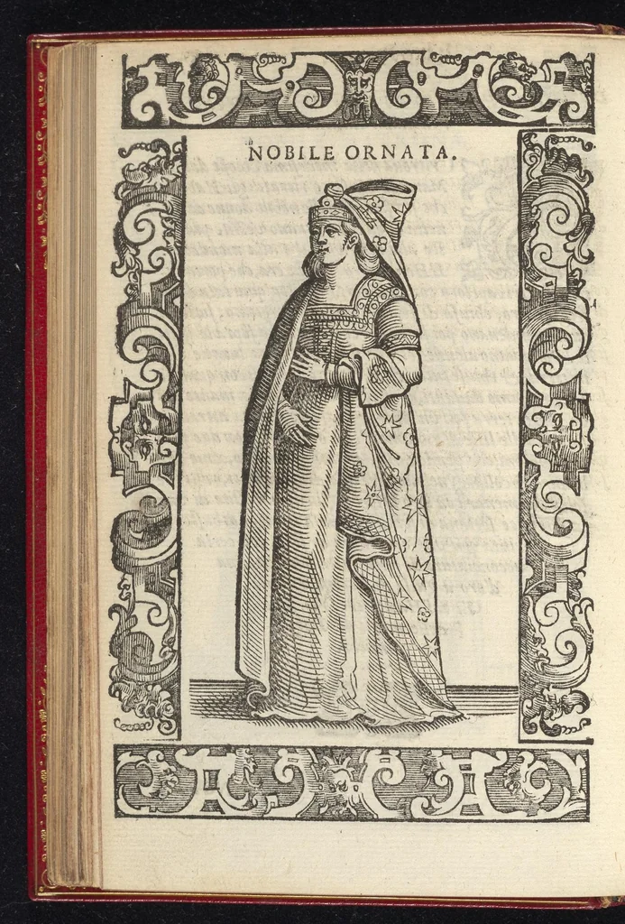 An illustration from De gli habiti antichi et moderni di diuerse parti del mondo libri dve, 1590, leaf 147
