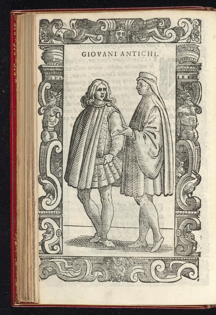 An illustration from De gli habiti antichi et moderni di diuerse parti del mondo libri dve, 1590, leaf 177