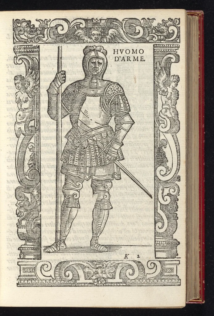 An illustration from De gli habiti antichi et moderni di diuerse parti del mondo libri dve, 1590, leaf 200