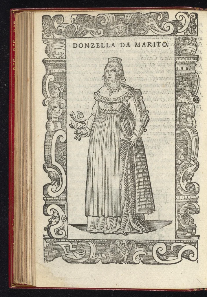 An illustration from De gli habiti antichi et moderni di diuerse parti del mondo libri dve, 1590, leaf 231