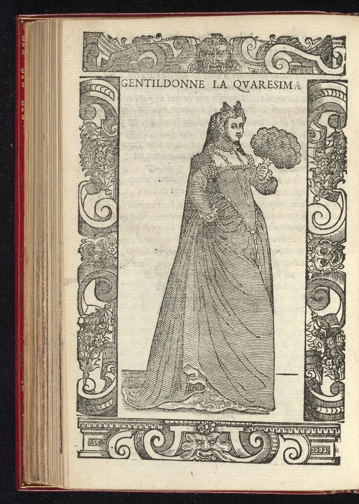 An illustration from De gli habiti antichi et moderni di diuerse parti del mondo libri dve, 1590, leaf 317
