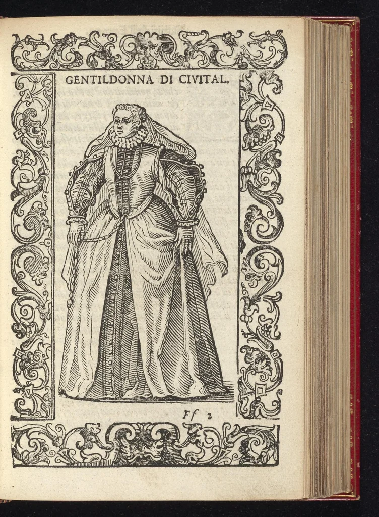 An illustration from De gli habiti antichi et moderni di diuerse parti del mondo libri dve, 1590, leaf 488