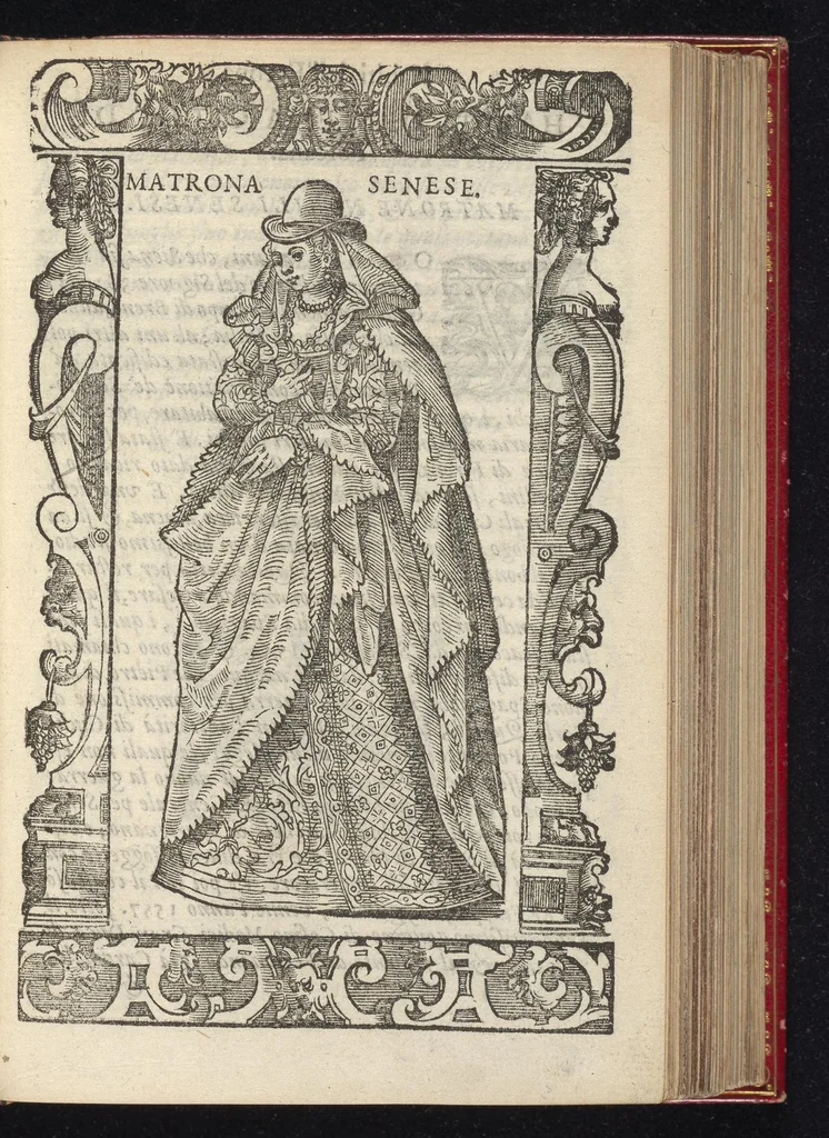 An illustration from De gli habiti antichi et moderni di diuerse parti del mondo libri dve, 1590, leaf 530