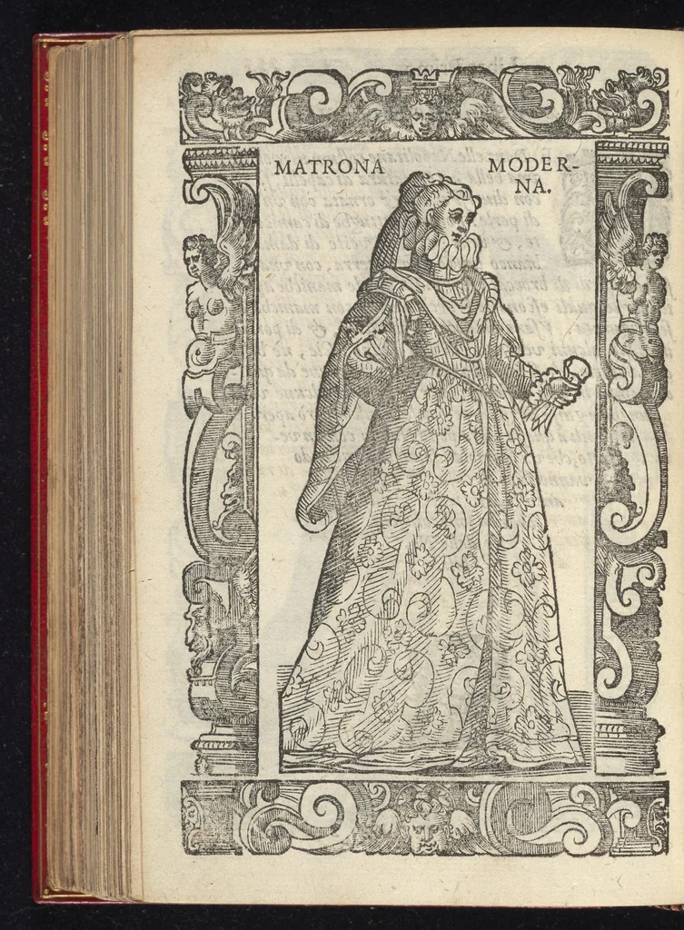 An illustration from De gli habiti antichi et moderni di diuerse parti del mondo libri dve, 1590, leaf 553