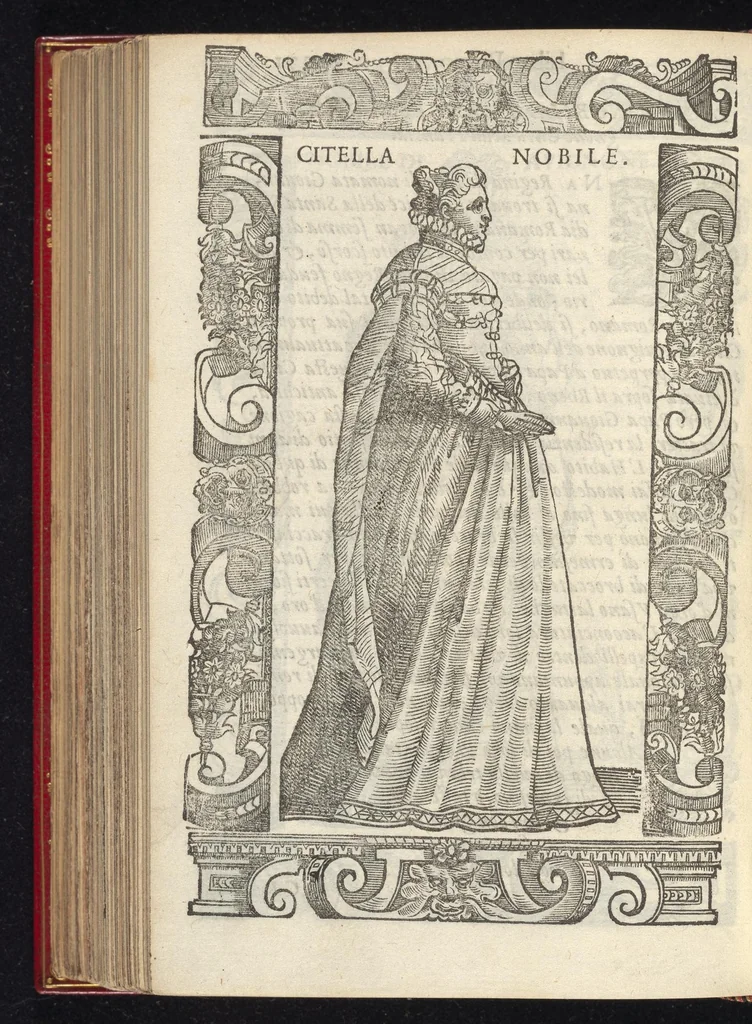 An illustration from De gli habiti antichi et moderni di diuerse parti del mondo libri dve, 1590, leaf 595