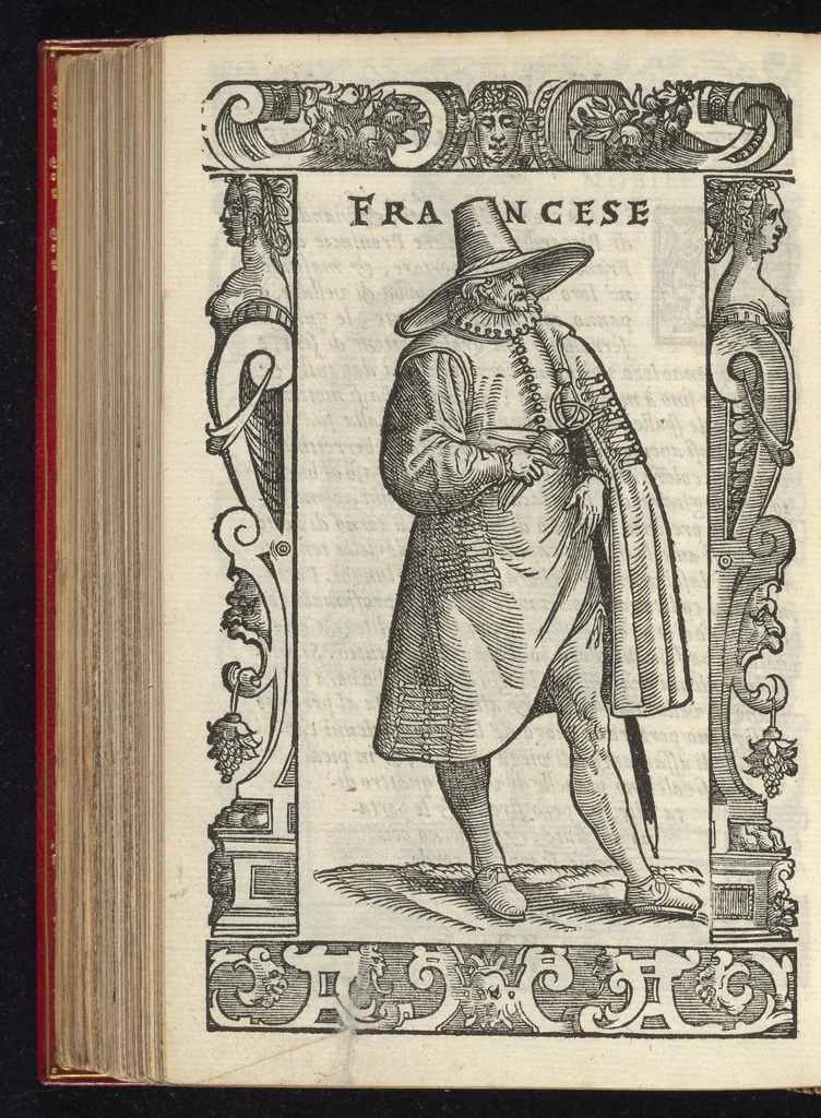 An illustration from De gli habiti antichi et moderni di diuerse parti del mondo libri dve, 1590, leaf 603