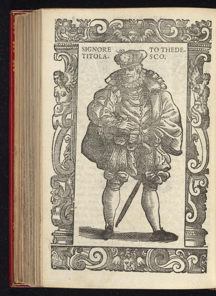 An illustration from De gli habiti antichi et moderni di diuerse parti del mondo libri dve, 1590, leaf 649