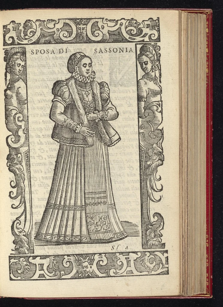 An illustration from De gli habiti antichi et moderni di diuerse parti del mondo libri dve, 1590, leaf 684