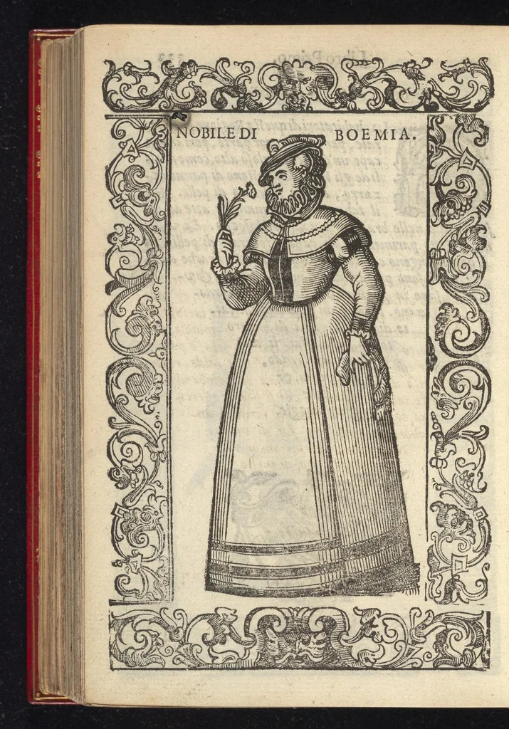 An illustration from De gli habiti antichi et moderni di diuerse parti del mondo libri dve, 1590, leaf 717