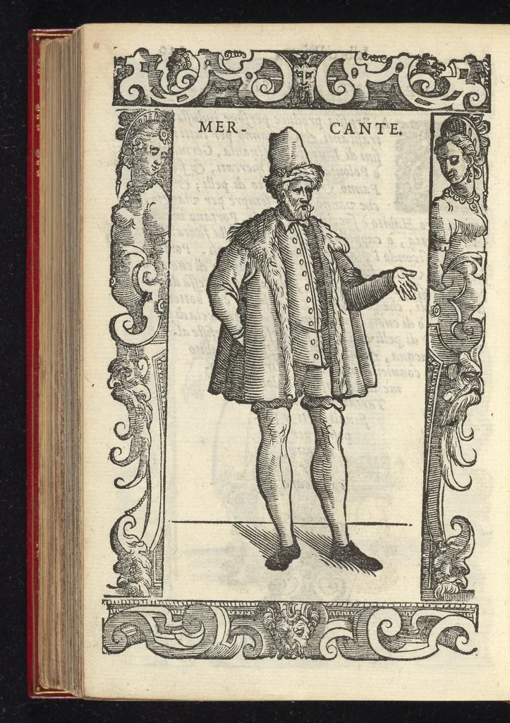 An illustration from De gli habiti antichi et moderni di diuerse parti del mondo libri dve, 1590, leaf 733