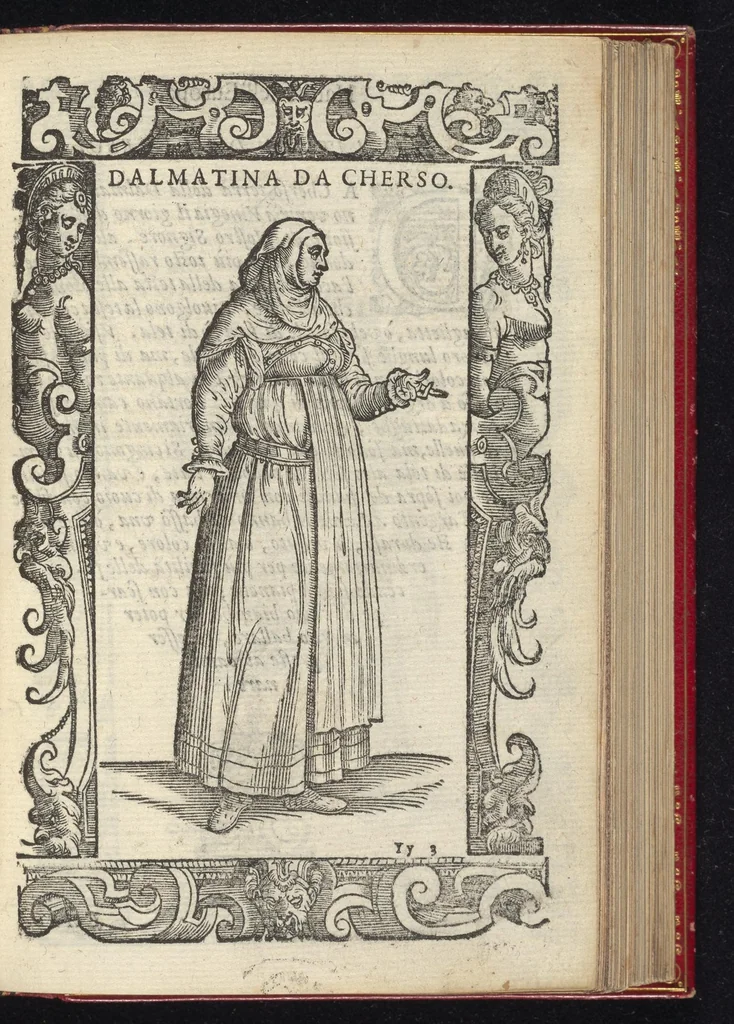 An illustration from De gli habiti antichi et moderni di diuerse parti del mondo libri dve, 1590, leaf 746