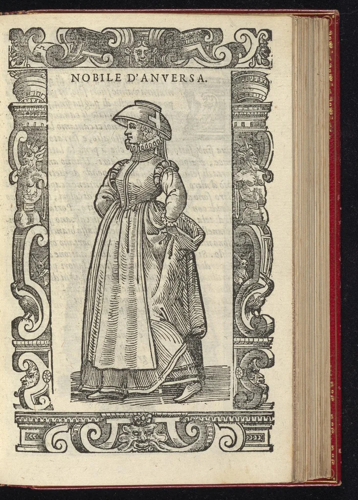 An illustration from De gli habiti antichi et moderni di diuerse parti del mondo libri dve, 1590, leaf 772