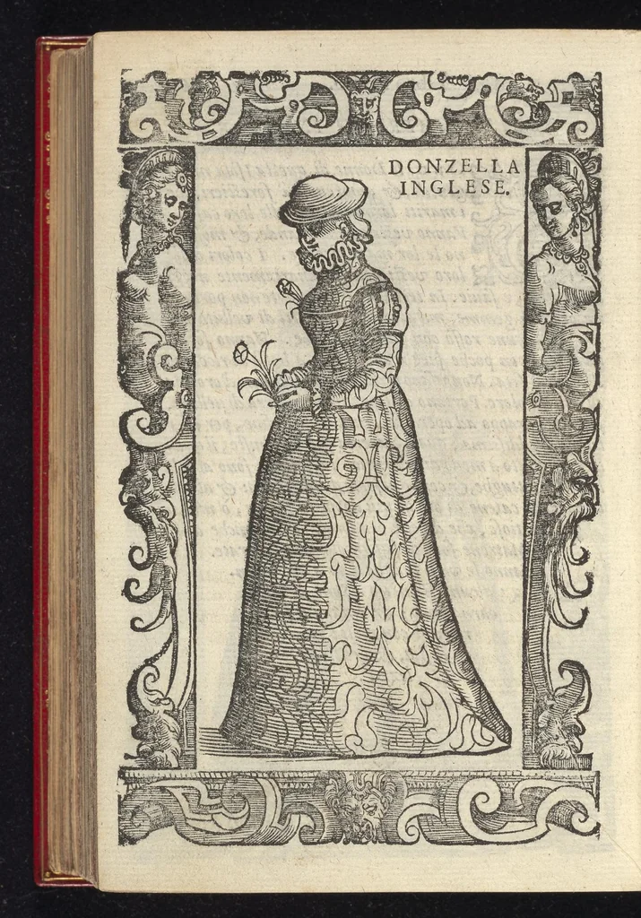 An illustration from De gli habiti antichi et moderni di diuerse parti del mondo libri dve, 1590, leaf 785